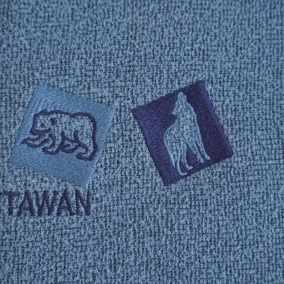 Collection Blue Magnetawan Wildlife Outdoor Cotton Blend Crewneck Sweatshirt L - Picture 10 of 10